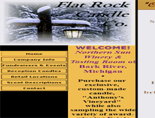 Tablet Screenshot of flatrockcandles.com